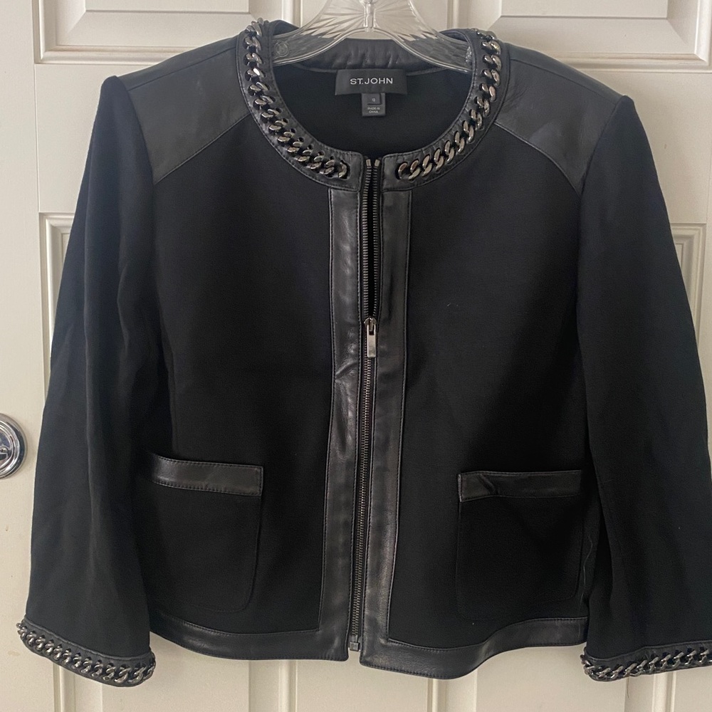 St John black jacket